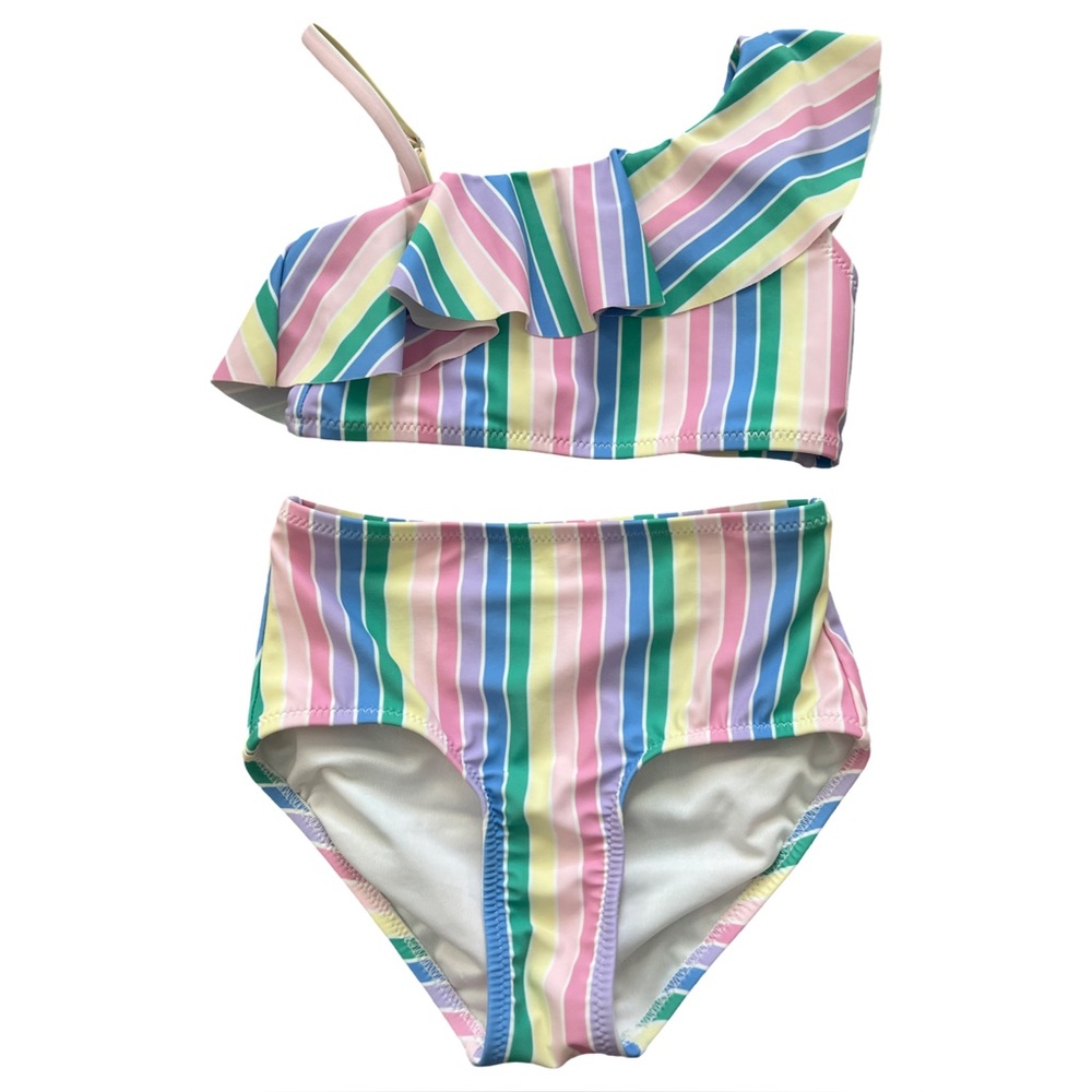 GAP KIDS Colorful Striped Kids Swim Set, Size XS
